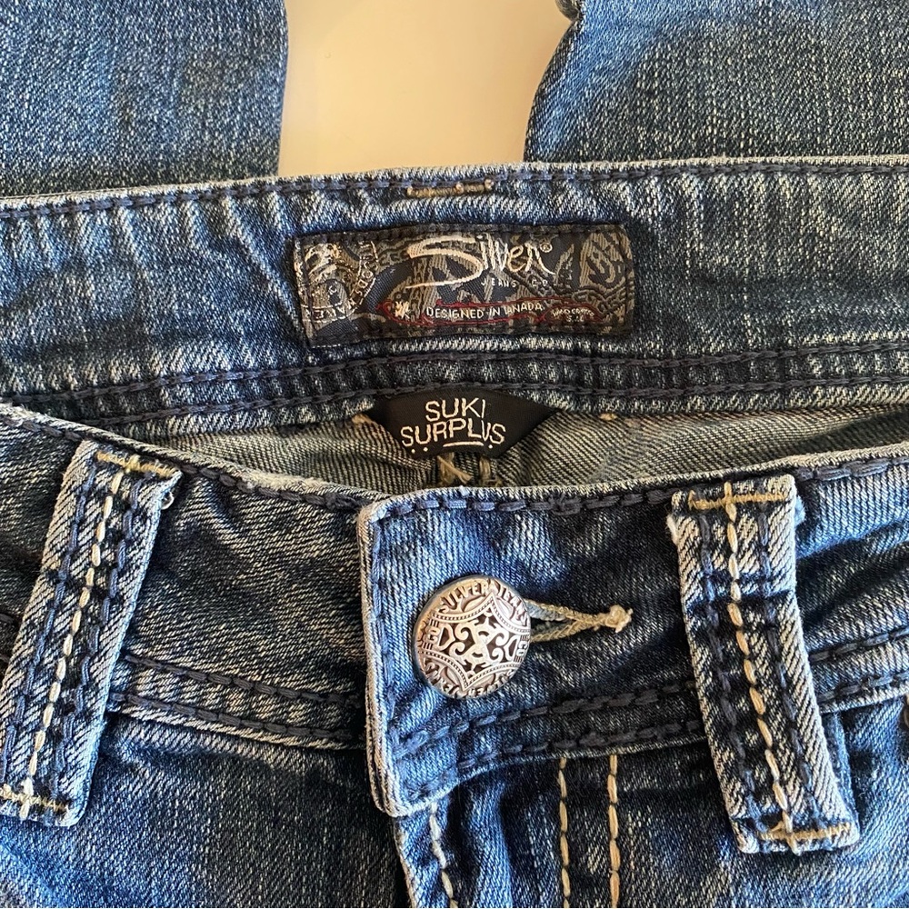 Bootcut Silver Jeans - Picture 5 of 6